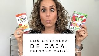 Los Cereales De Caja ¿son Buenos O Malos  Cereales Infantiles [upl. by Schug]