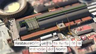 Restauración de la estación del Norte  Renfe  Adif  Valencia  Trenes de Cercanías [upl. by Notsle782]