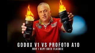 Godox V1 vs Profoto A10 which one to get [upl. by Ellette]