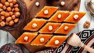 Azerbaijan 🇦🇿 പോയാൽ Must ആയിട്ടും Try ചെയ്യണ്ട പലഹാരം  Paklava  Bhaklava Sweet 🍪 [upl. by Kadner]