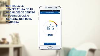 ¿Cómo funciona el Termostato WiFi Baxi TXM 10C [upl. by Fariss751]