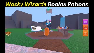 roblox wacky wizards beans  wacky wizards roblox potions  Watch For Full Details [upl. by Lunnete]