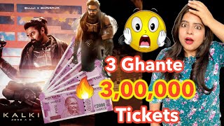 Kalki Prabhas 300 Crore Day 1 3 Lakh Tickets Booking  Deeksha Sharma [upl. by Eylrahc]