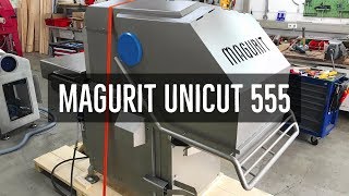 MAGURIT UNICUT 555 FROZEN BLOCK CUTTER [upl. by Eednarb943]