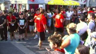 RUGBY AVANT MATCH AMICAL RCT TOULON LOU ARRIVEE DU RCT amp PILOU PILOU LIVE MAYOL 2011 [upl. by Ahsienet]