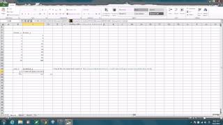 linear interpolation in excel [upl. by Akimas]