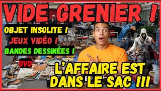 Vide Grenier  encore de gros lots et du jeu vidéo [upl. by Nywrad204]