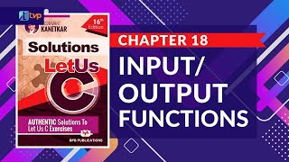 Let us C Solutions  C Programming  What is console Input Output Functions in C Language [upl. by Dewhirst]