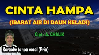 Cinta hampa ibarat air di daun keladi karaoke melayu Dlloyd [upl. by Ellenaj]