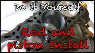 Piston and Rod Installation [upl. by Wayolle]