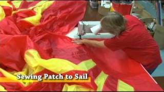 Building a Asymmetrical Cruising Spinnaker  Part 2 [upl. by Foley]