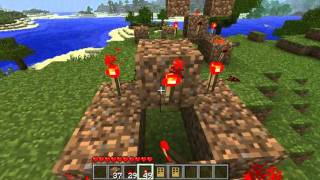 Minecraft  Full adder 2x compact half adder [upl. by Winzler]