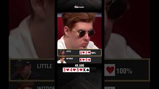 STRAIGHT FLUSH on the Flop🔥wsop [upl. by Maryann]