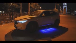 Mazda CX5  quotWELCOME HOMEquot step pedal LED light [upl. by Laden]