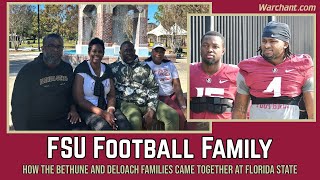 FSU Football Family  How the Families of Tatum Bethune and Kalen DeLoach Came Together  WarchantTV [upl. by Rex249]