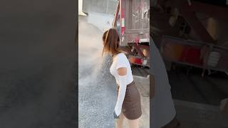 Unloading Gravel From Truck [upl. by Santos]