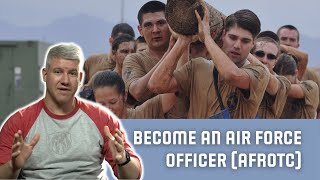 Join AFROTC The EASIEST way to become an Air Force officer [upl. by Annaeg]