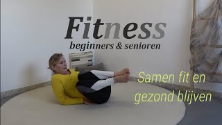 10 min Spierversterkende Oefeningen Beginner workout  Vetverbranding amp Core buik rug billen [upl. by Ayt946]