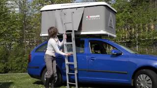 Maggiolina Airlander  Grand Tour AutoHome car roof top tents [upl. by Oringas]