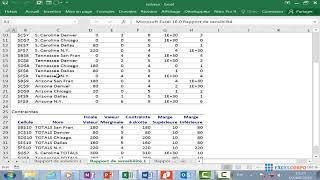 Tuto 96 comment afficher les rapport du solveur dExcel [upl. by Ricardo]