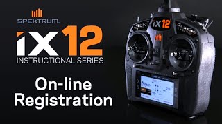 Spektrum iX12 Instructional Series – Registration [upl. by Zerep]