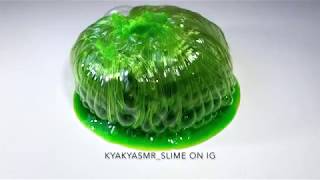 Kyakyasmr Slime Pressing Compilation Satisfying ASMR 2 [upl. by Ivatts]