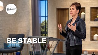 Be Stable  Joyce Meyer  Enjoying Everyday Life [upl. by Ykcim978]