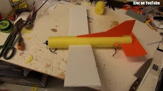 Build an RC plane from pool noodles and realtor signs [upl. by Nyrual34]