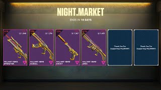 RAREST POSSIBLE NIGHT MARKET  VALORANT [upl. by Sperling]