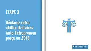 Comment réaliser votre déclaration dimpôt Auto Entrepreneur de 2019 [upl. by Panter]