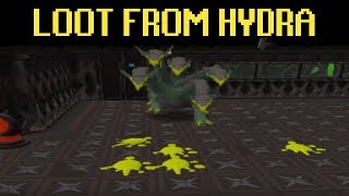 Loot From A WHOLE TASK Of Alchemical Hydra OSRS [upl. by Benedic928]