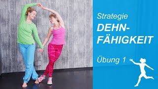 Faszientraining Übungsvideo Strategie Dehnfähigkeit – Übung 1 [upl. by Launame17]