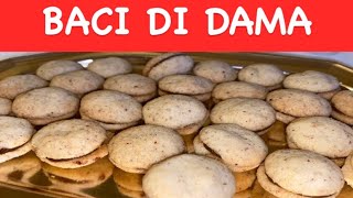 BACI DI DAMA 💋 facili da preparare ottimi da mangiare semplici da fare non li si può non gustare [upl. by Penn636]