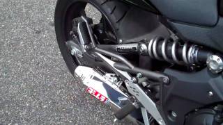 2009 kawasaki ninja 650 with Yoshimura exhaust [upl. by Mirisola148]