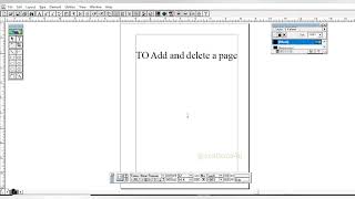 How to add amp delete a page in Pagemaker [upl. by Ponce874]