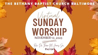 Sunday Worship November 102023 [upl. by Pleione]