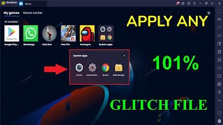 HOW TO APPLY ANY GLITCH FILE OF FREE FIRE IN BLUESTACK 5 EMULATOR  Argus Gaming YT [upl. by Philina632]