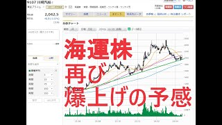 海運株再び爆上げの予感。ハイテク・半導体株からバリュー株に人気が移る中、海運株は注目度1位。株式投資初心者でも新NISA成長投資枠で買うなら、川崎汽船が良さげ。高配当低位の海運株の長期保有を勧めたい。 [upl. by Nobile971]