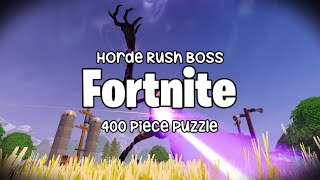 Horde Rush Boss  400 Piece Fortnite Puzzle [upl. by Eiluj293]