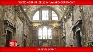 22 november 2024 “Ratzinger Prize” award ceremony [upl. by Arocal485]