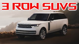 Best Full Size 3 Row SUVs [upl. by Budge52]