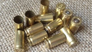 9mm Pistol Brass Casings for Jewelry or Reloading [upl. by Latsyc257]