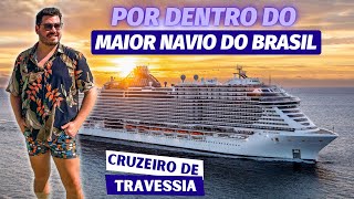 COMO É O CRUZEIRO DE TRAVESSIA ENTRE MIAMI E BRASIL NO NAVIO MSC SEASHORE COM PREÇOS E TOUR COMPLETO [upl. by Nayek240]