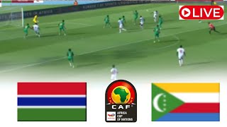 🔴LiveStream Gambia vs Comoros  Today Qualification AFCON 2025 All Goals Results amp Extend [upl. by Ruthven]