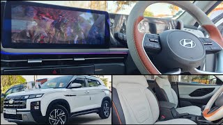 CRETA 2024 WITH 10 HYUNDAI GENUINE ACCESSORIESAUDISON AUDIO amp AUZOOM LIGHTS UPGRADE [upl. by Dempsey]