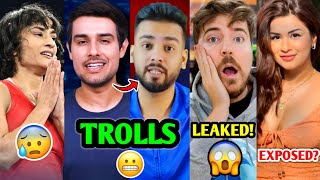 Dhruv Rathee TROLLS Elvish Yadav Again 😳 Avneet Kaur EXPOSED Vinesh Phogat MrBeast Virat Kohli [upl. by Haggar]