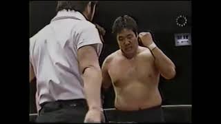 AJPW  Jumbo Tsuruta amp Hiroshi Wajima vs Art Crews amp El Olympico 1987 [upl. by Dorraj]