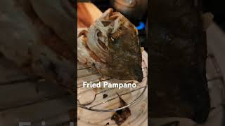 Fish Fried Pampano [upl. by Langill633]