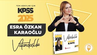 24 Cumhuriyetin Nitelikleri  Esra Özkan Karaoğlu KPSS VATANDAŞLIK 2025 [upl. by Iclek]