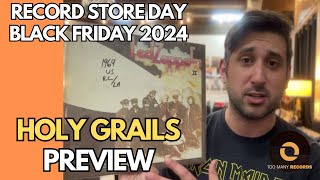 Record Store Day Black Friday 2024  Holy Grail Vinyl Showcase [upl. by Urbano]